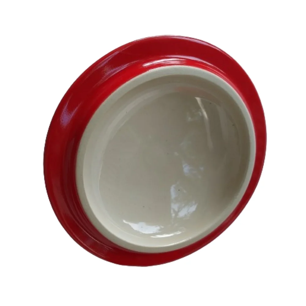 Le Creuset NEW Mini Red Cocotte Stoneware Casserole with Cover
